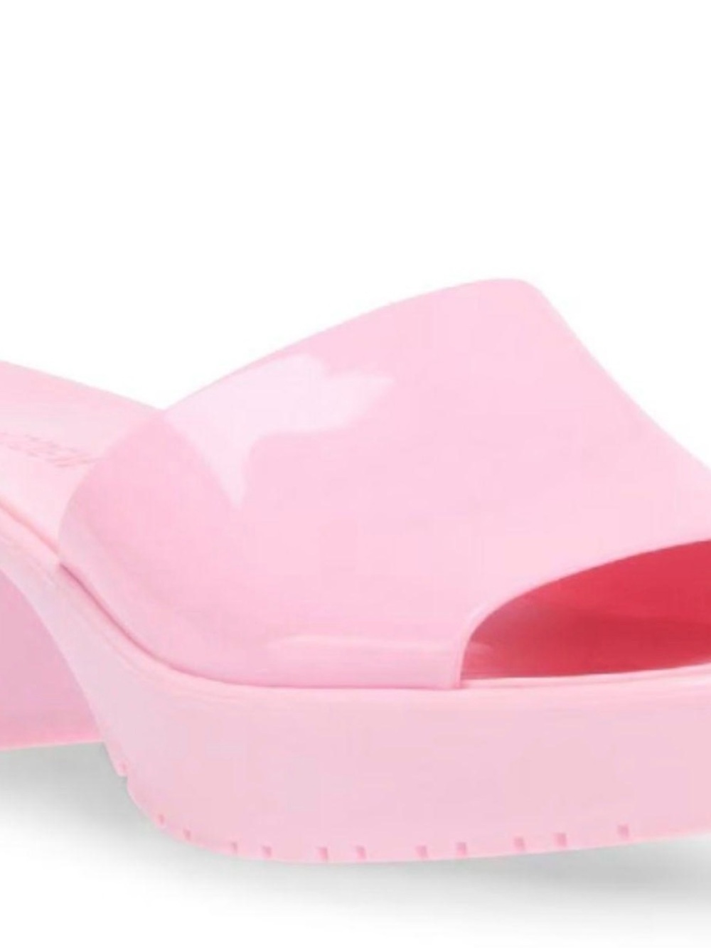 Steve Madden Pink Women's Jelly Slide Heels